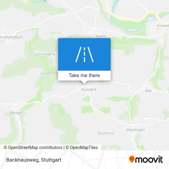 Карта Backhausweg