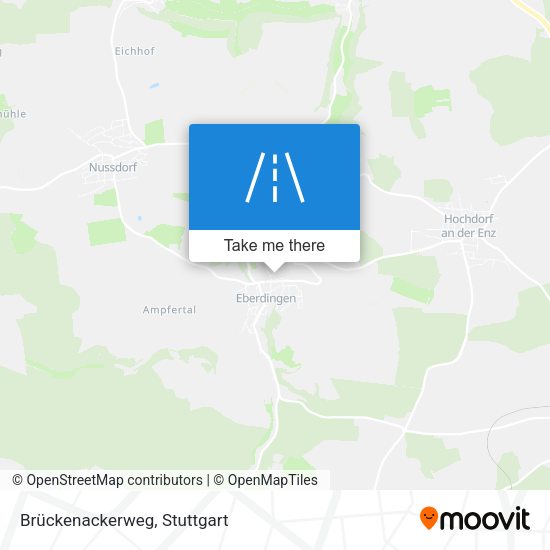 Brückenackerweg map