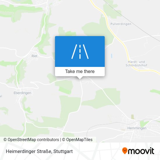 Карта Heimerdinger Straße