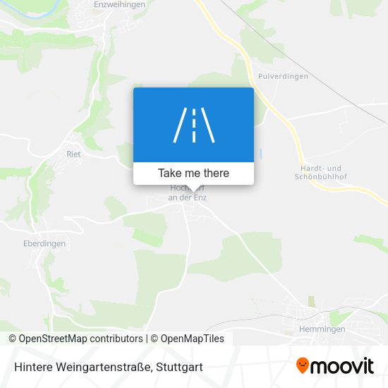 Hintere Weingartenstraße map
