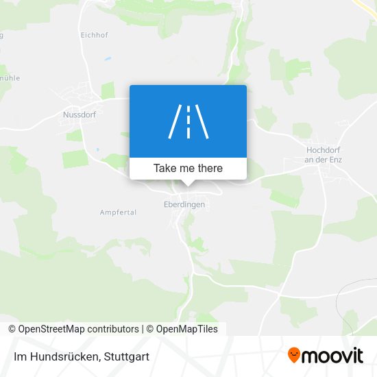 Im Hundsrücken map