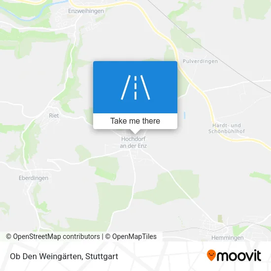 Карта Ob Den Weingärten