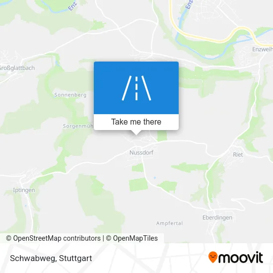 Карта Schwabweg