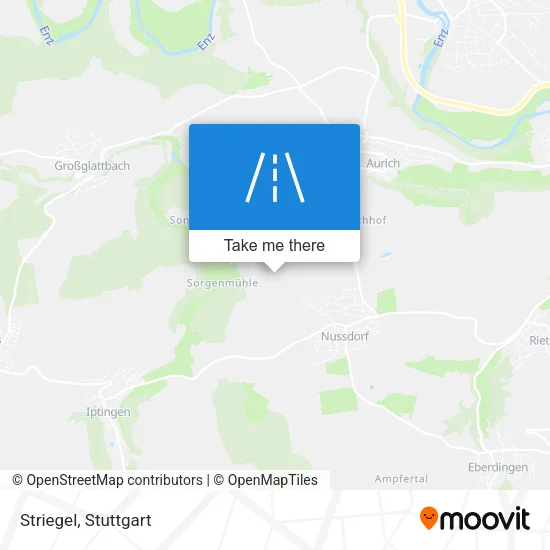 Карта Striegel