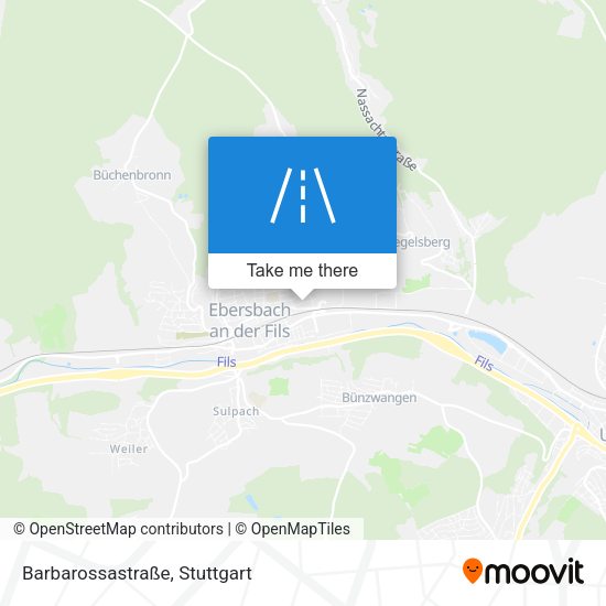 Barbarossastraße map