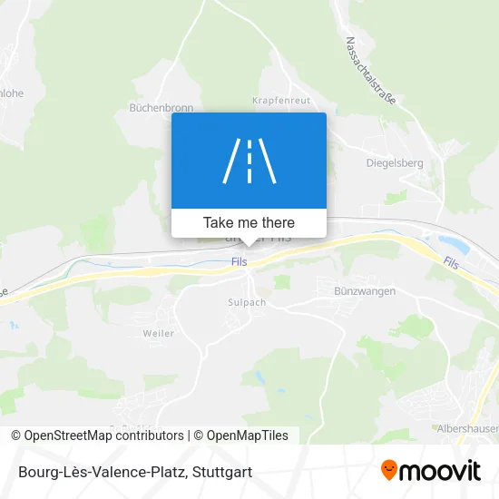 Карта Bourg-Lès-Valence-Platz