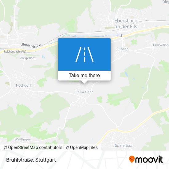Brühlstraße map