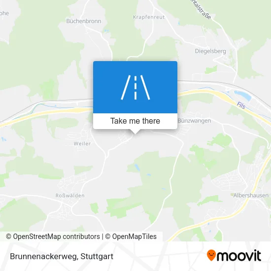 Карта Brunnenackerweg