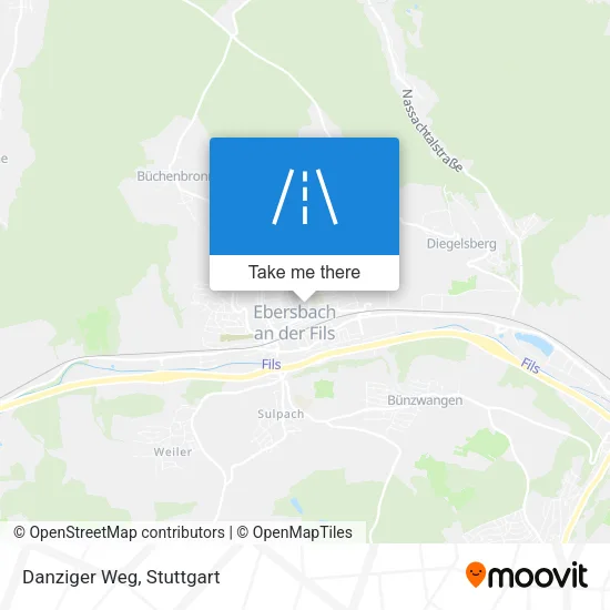 Карта Danziger Weg