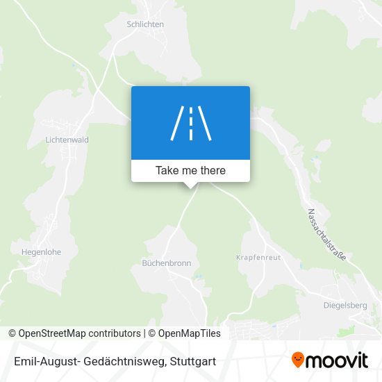 Emil-August- Gedächtnisweg map