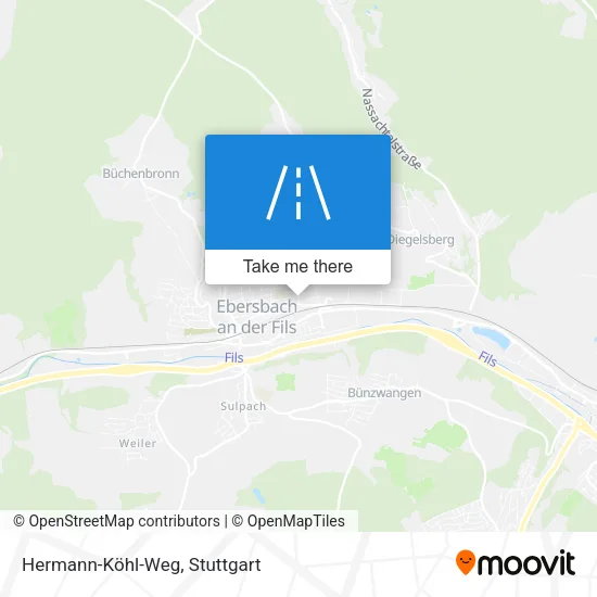 Карта Hermann-Köhl-Weg