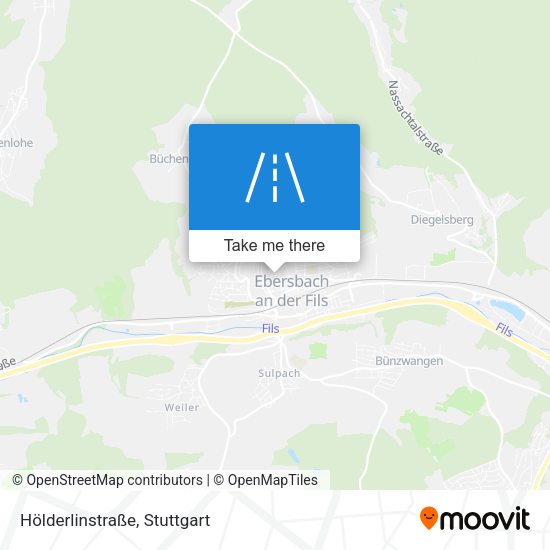 Hölderlinstraße map