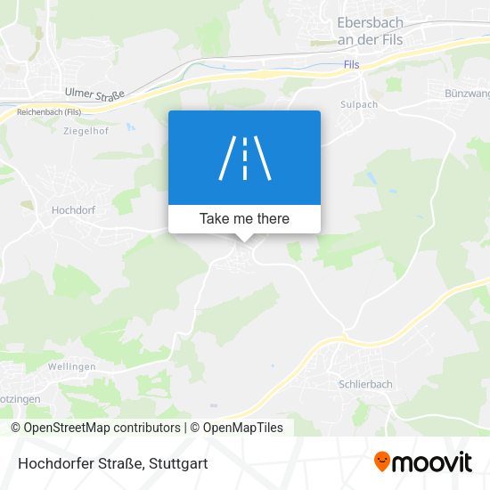 Hochdorfer Straße map