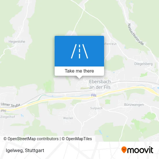 Карта Igelweg