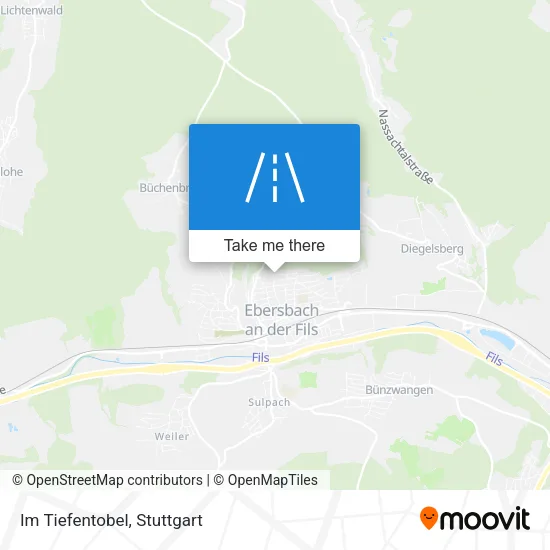 Карта Im Tiefentobel