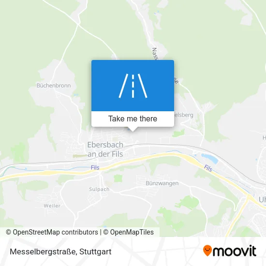 Карта Messelbergstraße