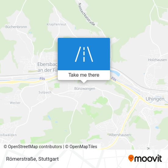 Römerstraße map