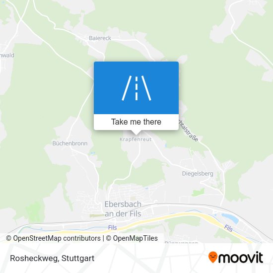 Карта Rosheckweg