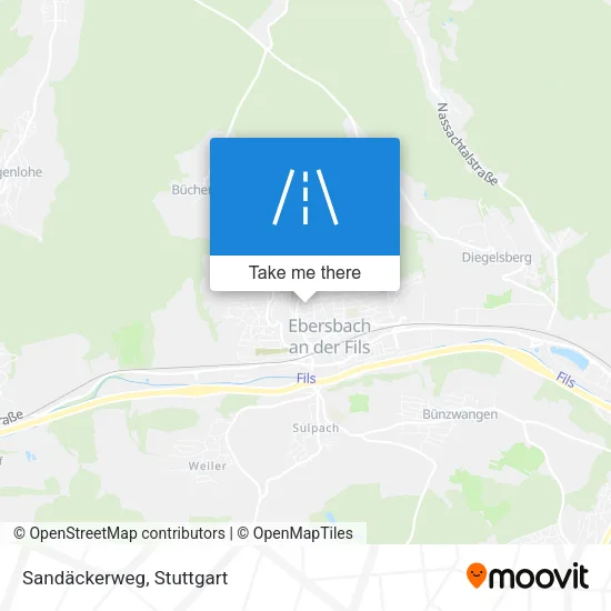 Карта Sandäckerweg