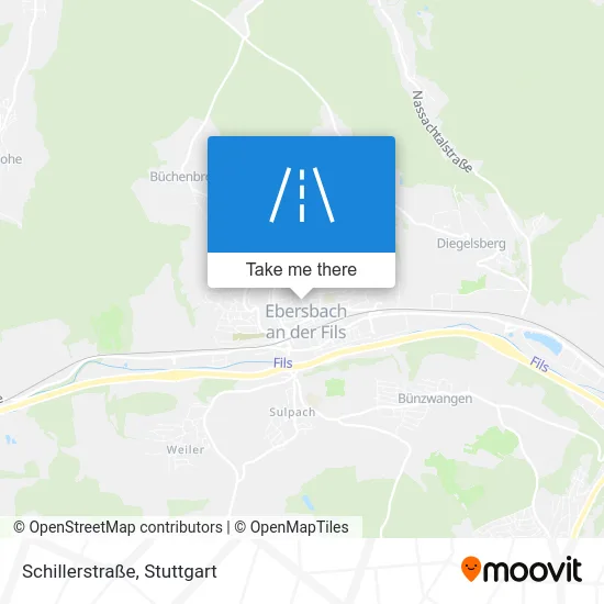 Карта Schillerstraße