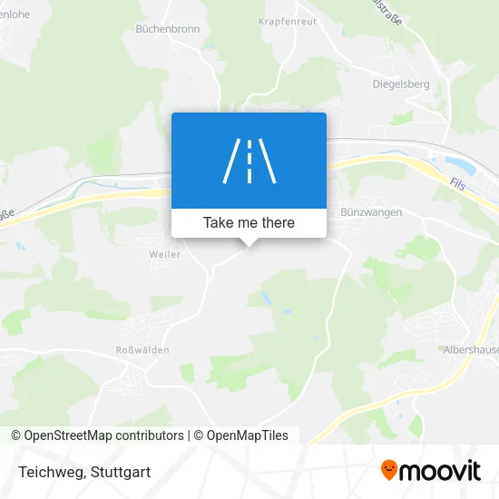 Карта Teichweg