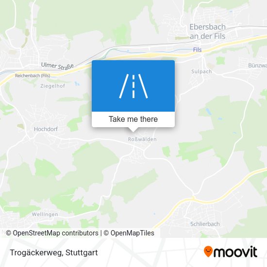 Карта Trogäckerweg