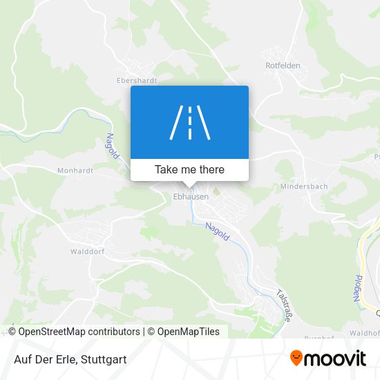 Auf Der Erle map