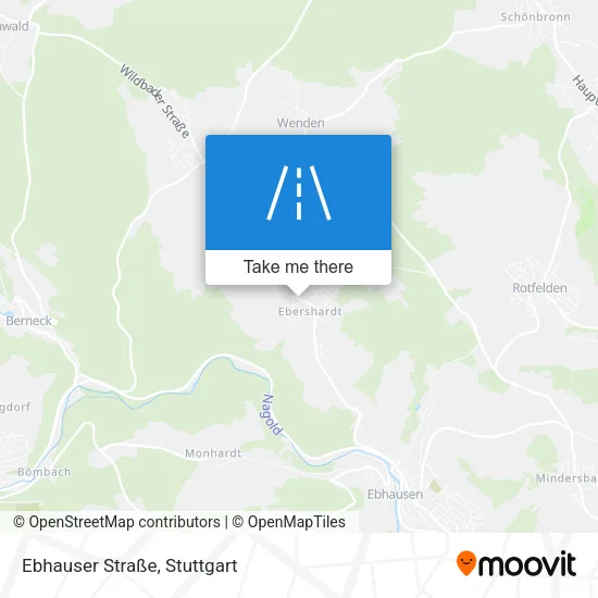 Карта Ebhauser Straße