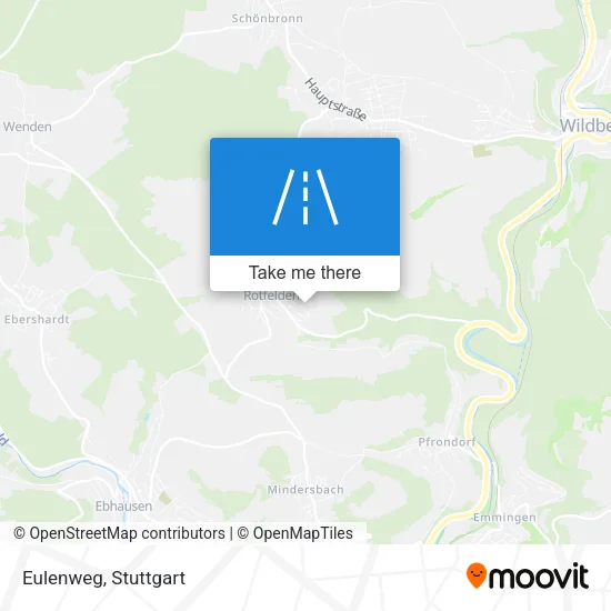 Карта Eulenweg