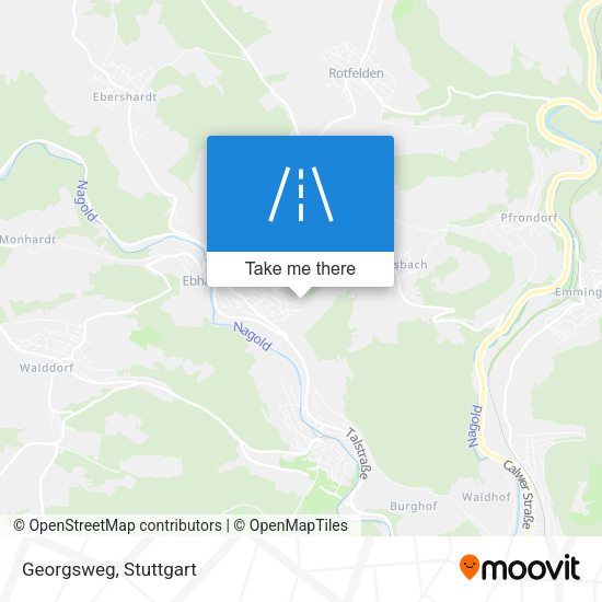 Карта Georgsweg