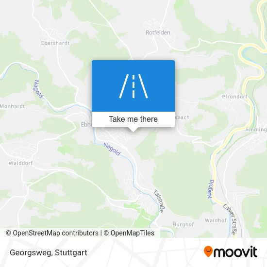 Карта Georgsweg