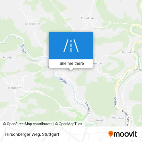 Карта Hirschberger Weg