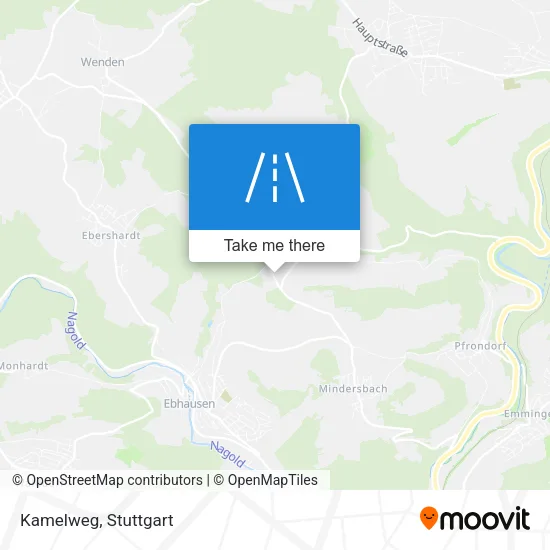 Карта Kamelweg