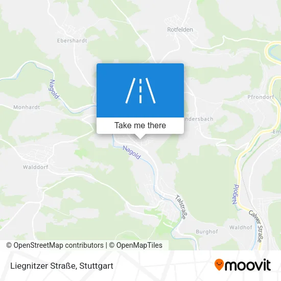 Карта Liegnitzer Straße