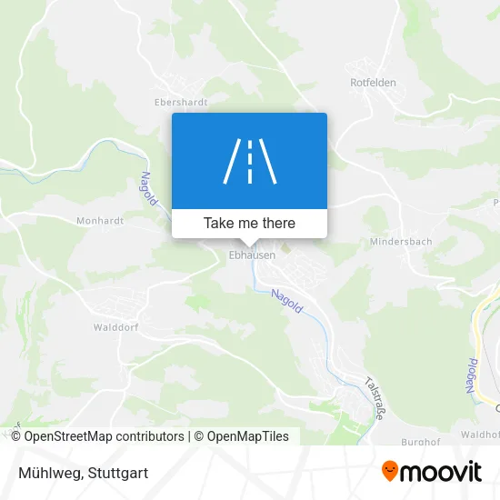 Карта Mühlweg