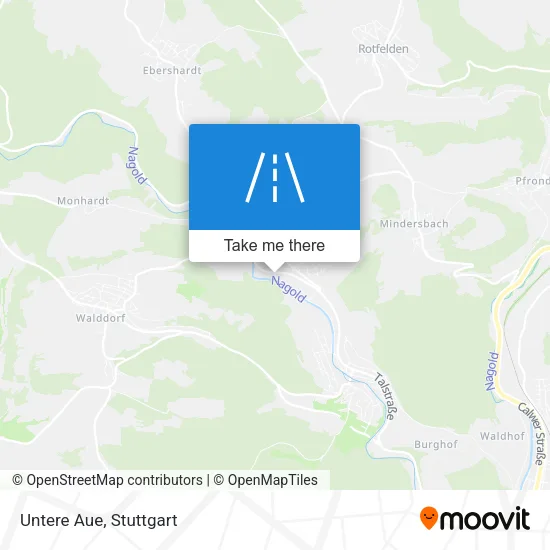 Карта Untere Aue