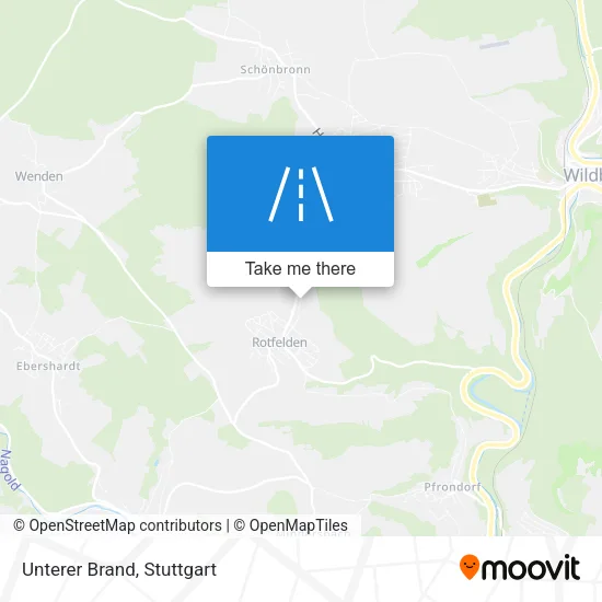 Карта Unterer Brand