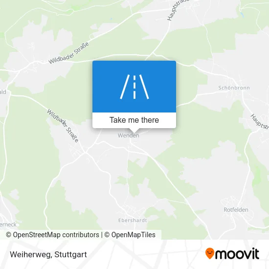Карта Weiherweg