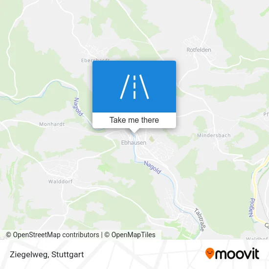 Карта Ziegelweg