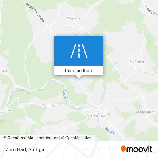 Карта Zum Hart