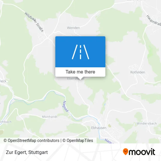 Карта Zur Egert