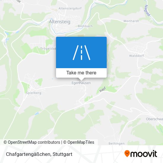 Карта Chafgartengäßchen