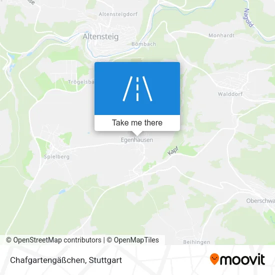 Chafgartengäßchen map