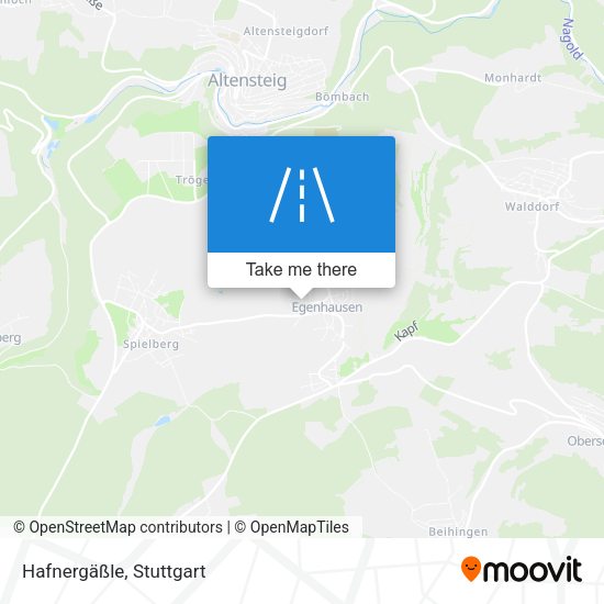Hafnergäßle map