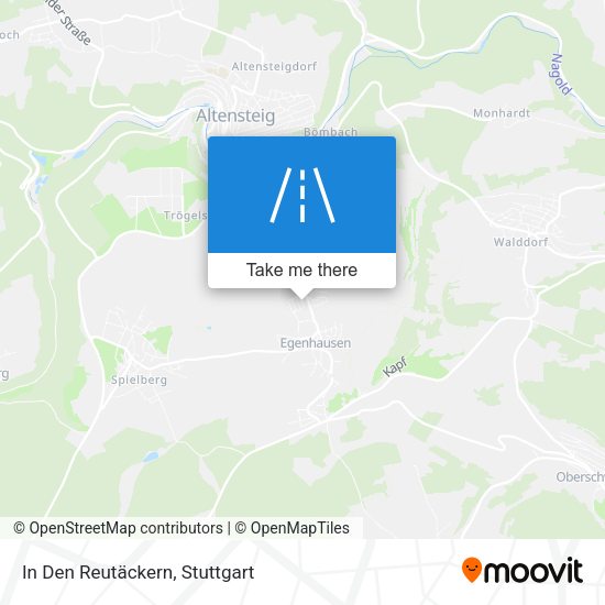 In Den Reutäckern map