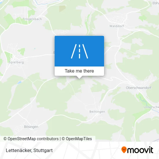 Lettenäcker map