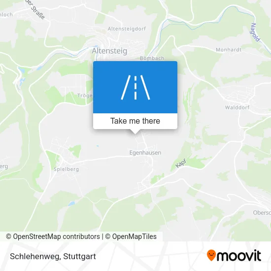 Карта Schlehenweg