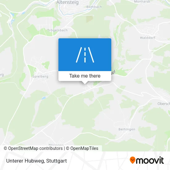 Карта Unterer Hubweg