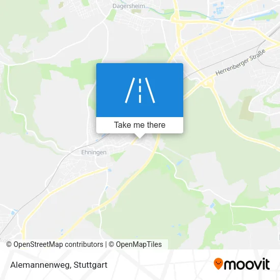 Карта Alemannenweg