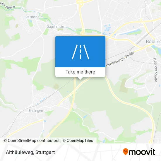 Карта Althäuleweg